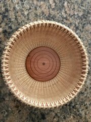 6" round tray basket